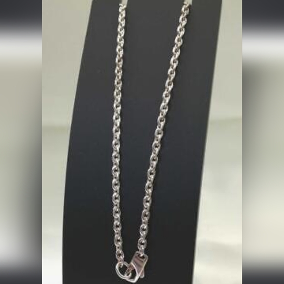 -SALE ☀️🔆💥 GUCCI LUXURY NECKLACE ✨️ 16 inch Sterling Silver - Picture 4 of 5